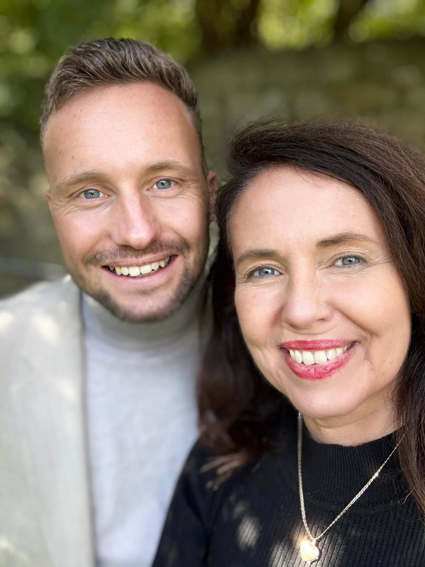 Marian Barnow with partner