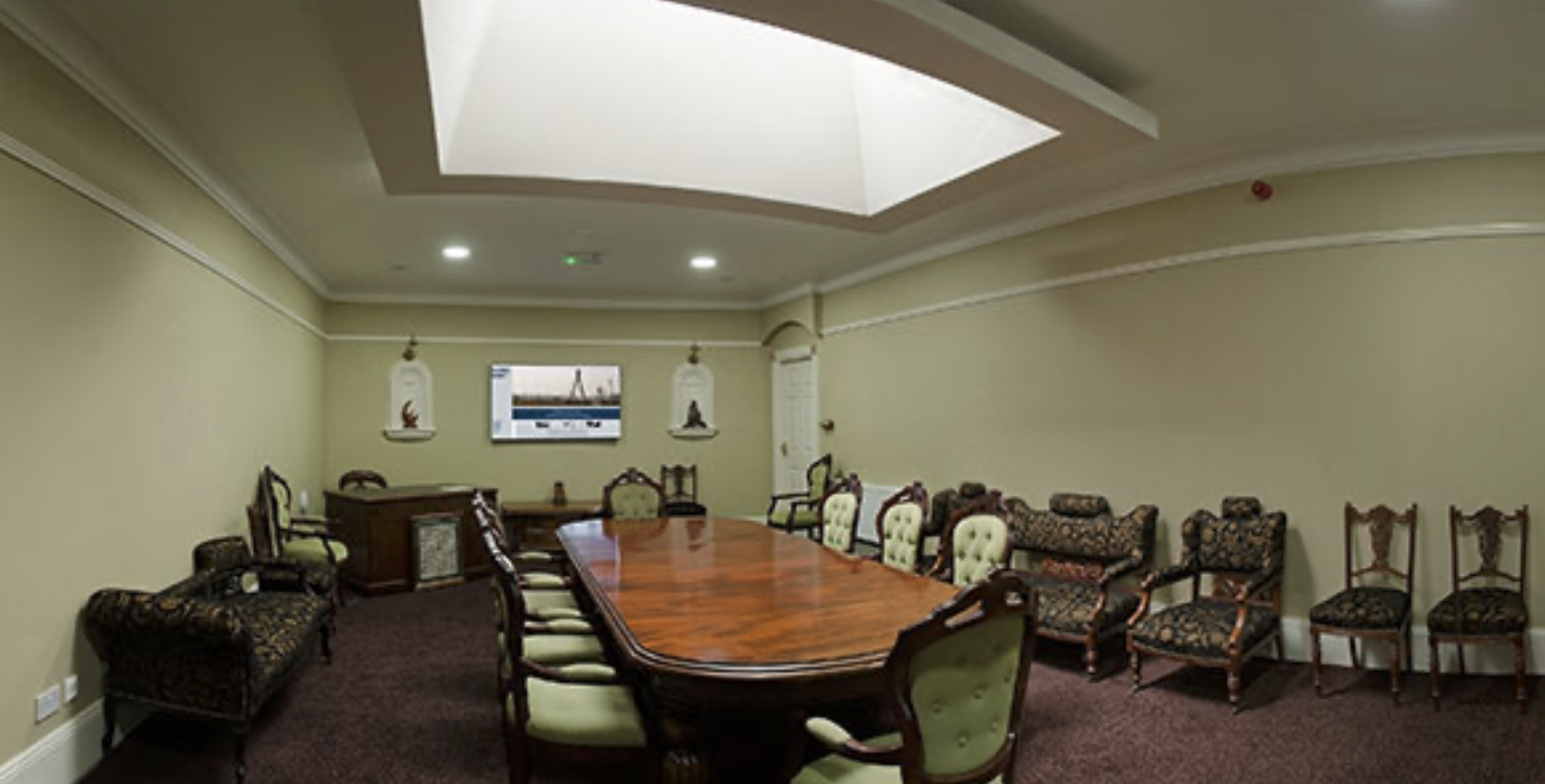 The Meet Suite - elegant meeting room with Victorian-style furniture in Swords, Dublin